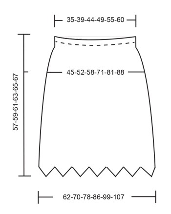 Ripple Patterned Skirt Ripple Patterned Skirt