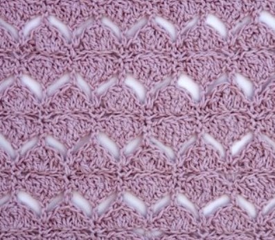 Fancy Rhombs Crochet Pattern