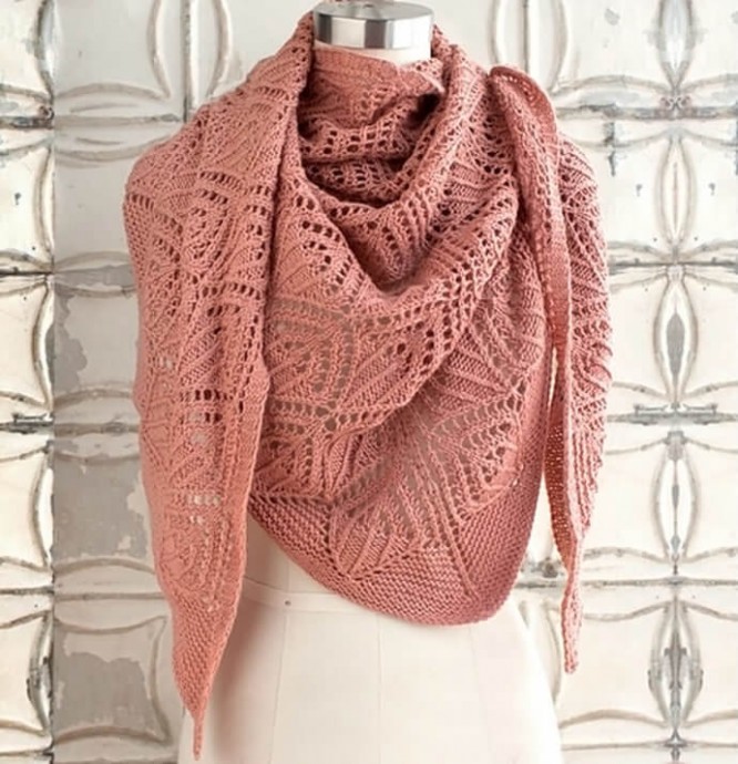 ​French Knit Shawl