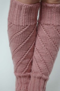 Helping our users. ​Knit Legwarmers.
