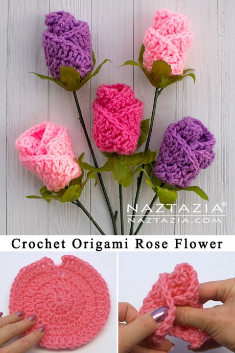 Inspiration. Crochet Bouquets.