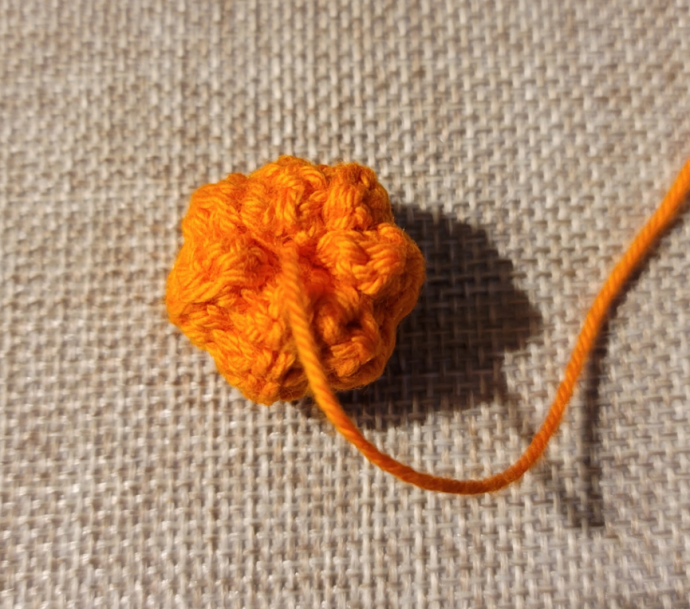 Create Adorable Pumpkin Earrings with Lion Brand Bonbons Yarn