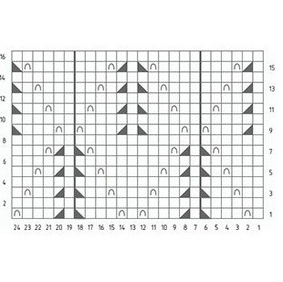 Relief Rhombs Knit Stitch Relief Rhombs Knit Stitch