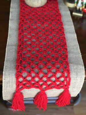 Simple Crochet Table Runner Simple Crochet Table Runner