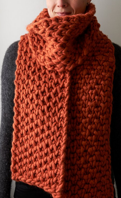 ​Brioche Knit Scarf