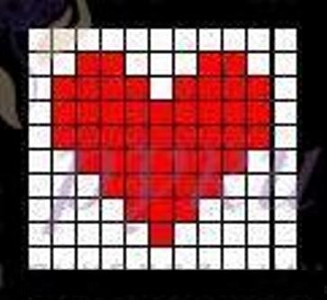 ​Crochet Filet Heart Pattern