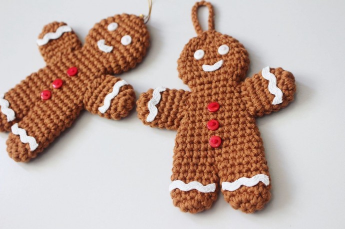 Helping our users. ​Crochet Gingerbread Man.