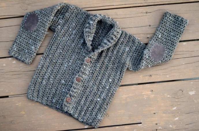 Helping our users. ​Knit Toddler Boy Cardigan.