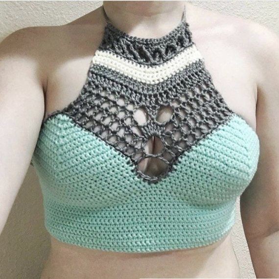 Inspiration. Crochet Crop Top.