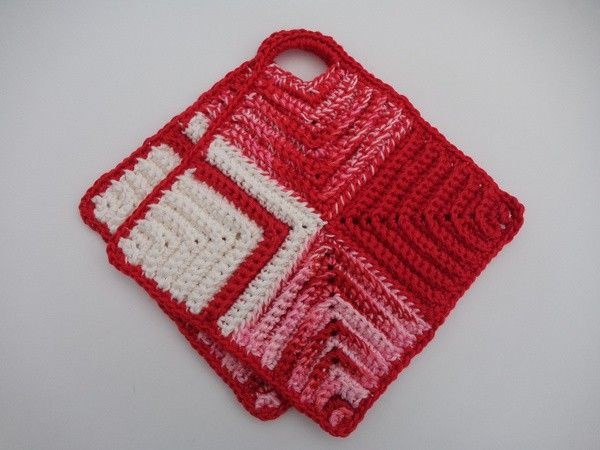 Inspiration. Crochet Kitchen Cloths.