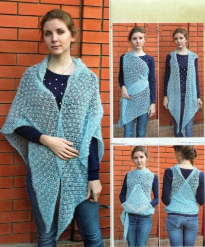 ​Relief Crochet Shawl