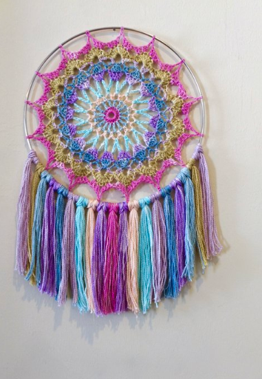 Crochet Dream Catcher Crochet Dream Catcher