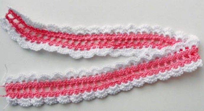 ​Crochet Headband for Baby Girl