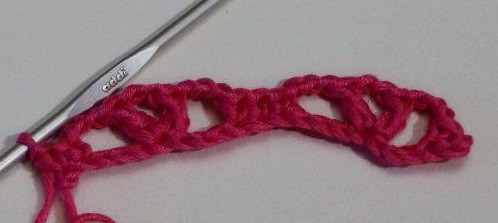 Relief Crochet Stitch