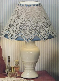 Inspiration. Crochet Lamp Shades.