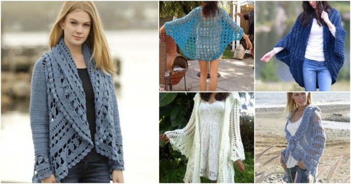 Inspiration. Crochet Summer Cardigans.