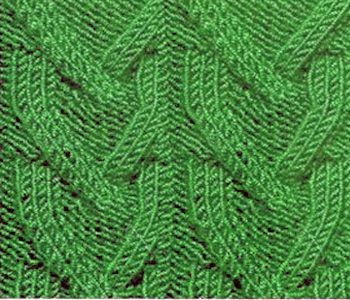 ​Knit Lace Cables Pattern