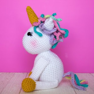 Helping our users. ​Amigurumi Baby Unicorn.