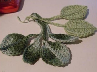 Crochet Leaf Pattern Crochet Leaf Pattern