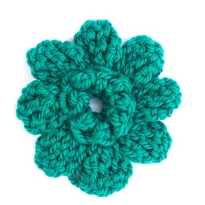 ​Crochet Popcorn Flower