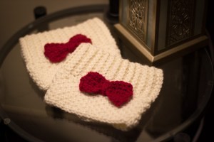 Helping our users. ​Crochet Boot Cuff with a Bow.