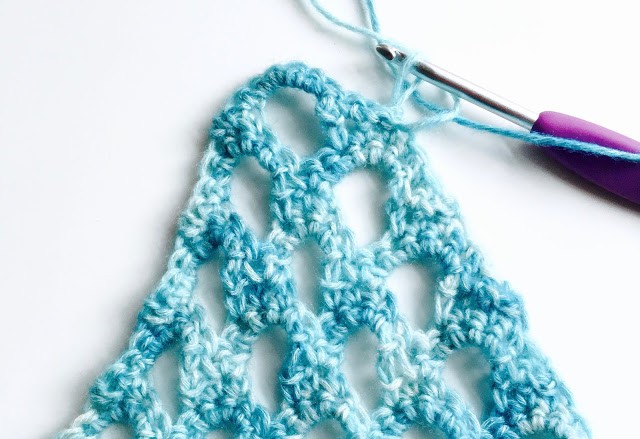 Helping our users. ​Crochet Summer Shawl.