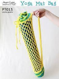 Inspiration. Crochet Yoga Mat Covers.