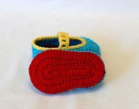 ​Crochet Booties For Baby Girl