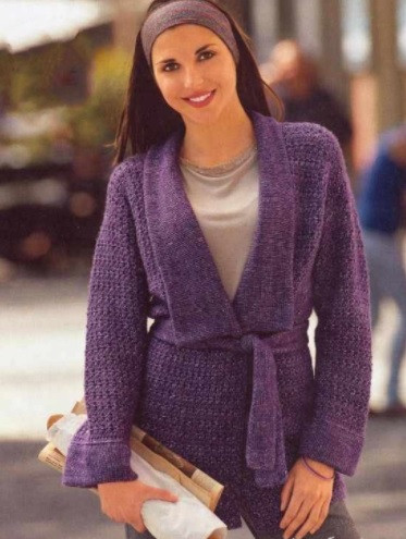 ​Elegant Purple Jacket