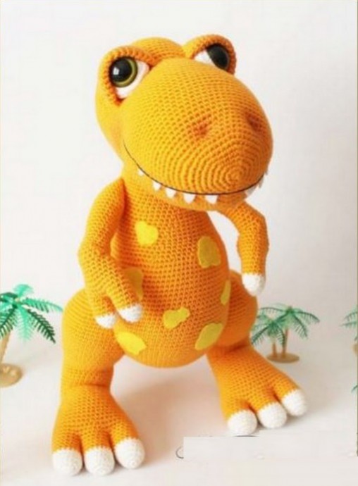 Helping our users. ​Crochet T-Rex Dinosaur.