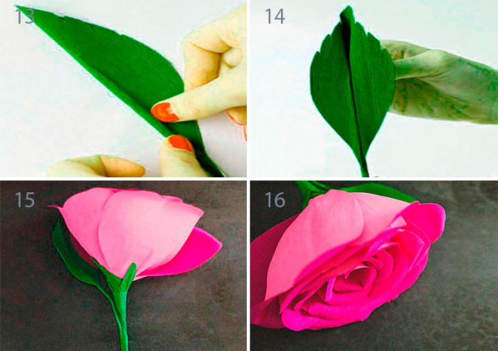 ​Huge Rose From Corrugated Paper