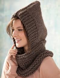 Inspiration. Crochet Hooded Scarves.