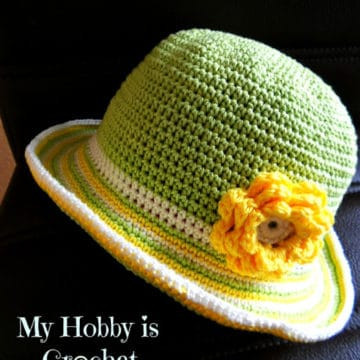 Inspiration. Crochet Summer Hats.