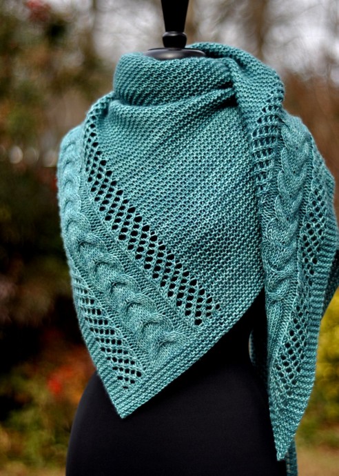 Inspiration. Knit Shawls.