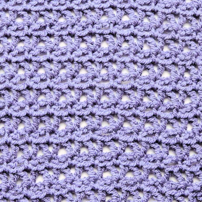 ​Lace Crochet V-Stitch Pattern