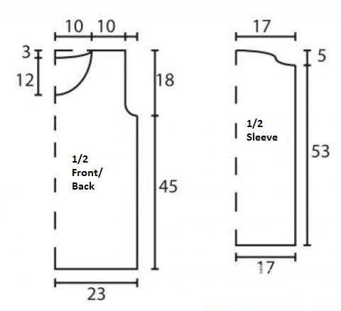 Complete Guide to Crochet Pattern for a Stylish M Size Garment Using Iris Gamma Yarn