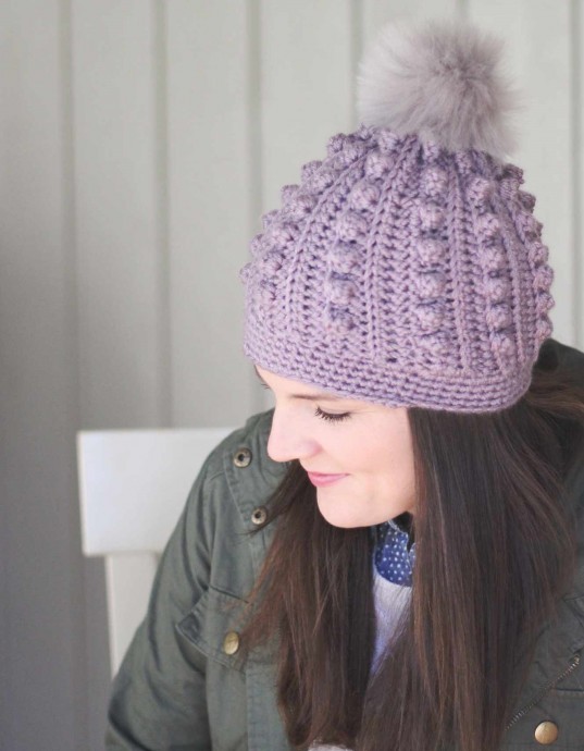 Helping our users. ​Crochet Bubble Beanie.