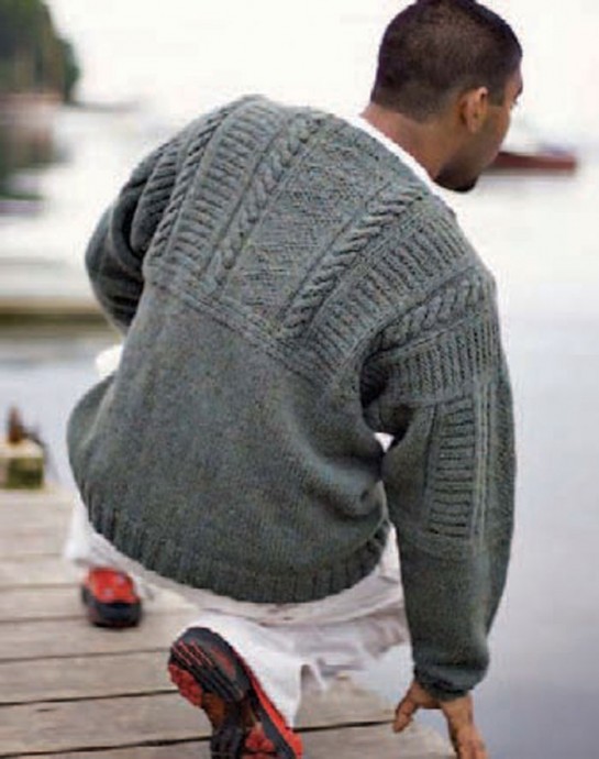 Inspiration. Knit Men's Pullovers.