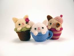 Inspiration. Amigurumi Cats.