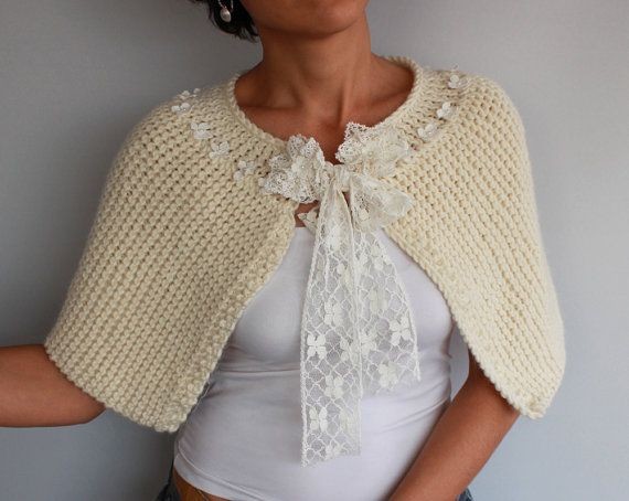 Inspiration. Knit Shrugs.