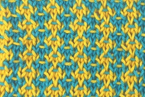 ​Knit Flecked Tweed Pattern