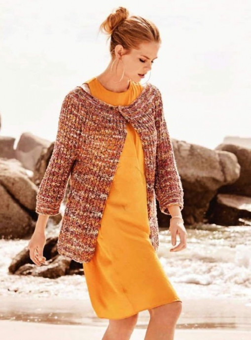Essential Knitting Guide for a Stylish Mélange Yarn Sweater with Detailed Instructions Essential Knitting Guide for a Stylish Mélange Yarn Sweater with Detailed Instructions