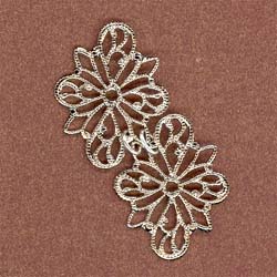 ​Silver Flowers Earrings