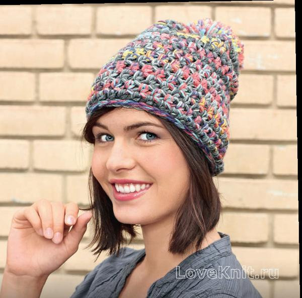 ​Crochet Melange Hat