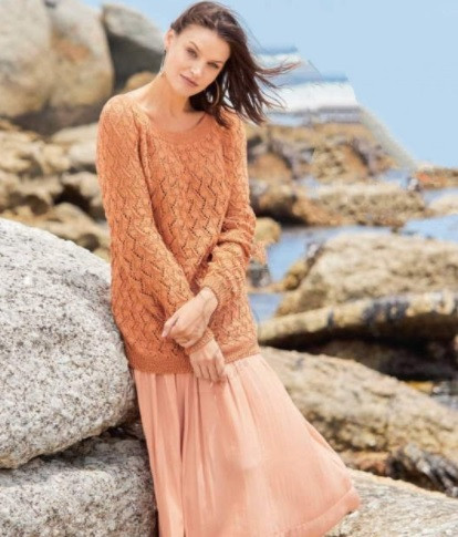 ​Knit Peachy Pullover