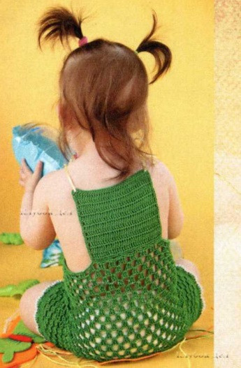 ​Crochet “Frog” Romper