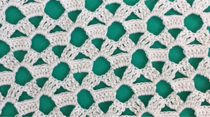 ​Flower Net Crochet Pattern