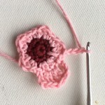 Helping ourusers. Cherry Blossom Crochet Applique. Helping ourusers. Cherry Blossom Crochet Applique.