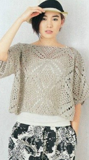 Inspiration. Crochet Blouses.