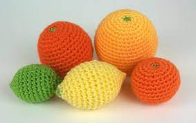 Inspiration. Crochet Fruit.